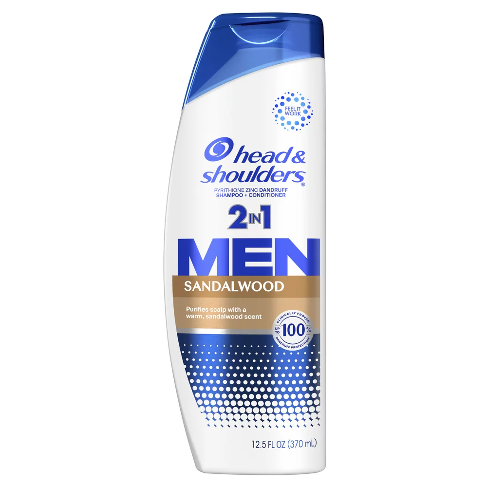 HEAD & SHOULDERS SHAMPOO 2IN1 370 ML MEN SANDLEWOOD