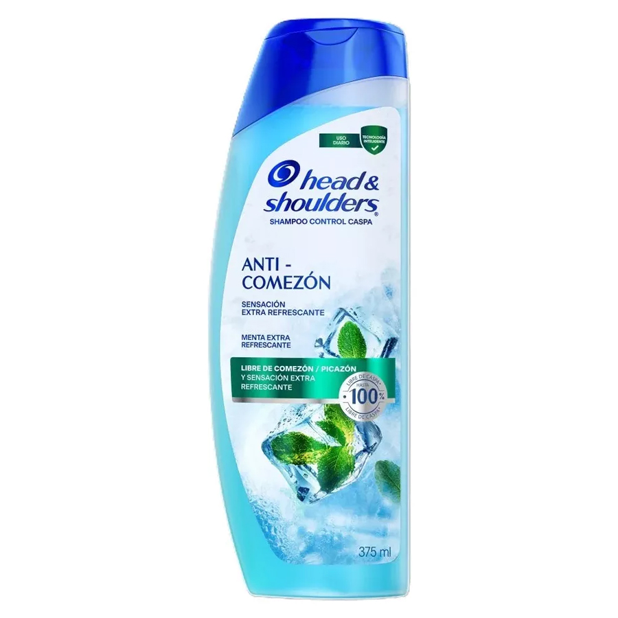 HEAD & SHOULDERS SHAMPOO 375 ML ANTI COMEZON (MINT)