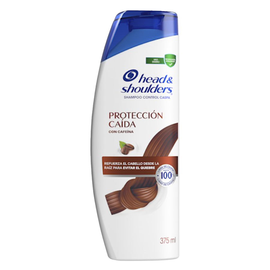 HEAD & SHOULDERS SHAMPOO 375 ML PROTECCION CAIDA (CAFFEINE)