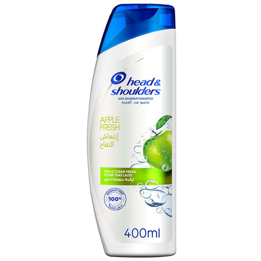 HEAD & SHOULDERS SHAMPOO 400 ML APPLE FRESH (SAUDI ARABIA)