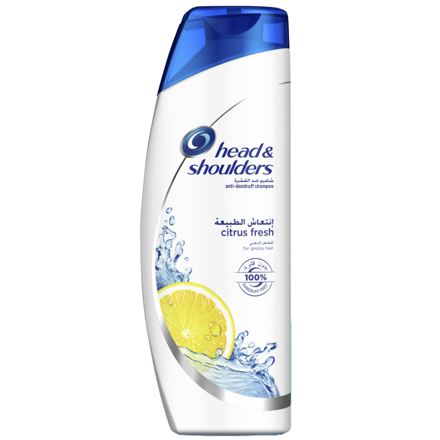 HEAD & SHOULDERS SHAMPOO 400 ML CITRUS FRESH (SAUDI ARABIA)
