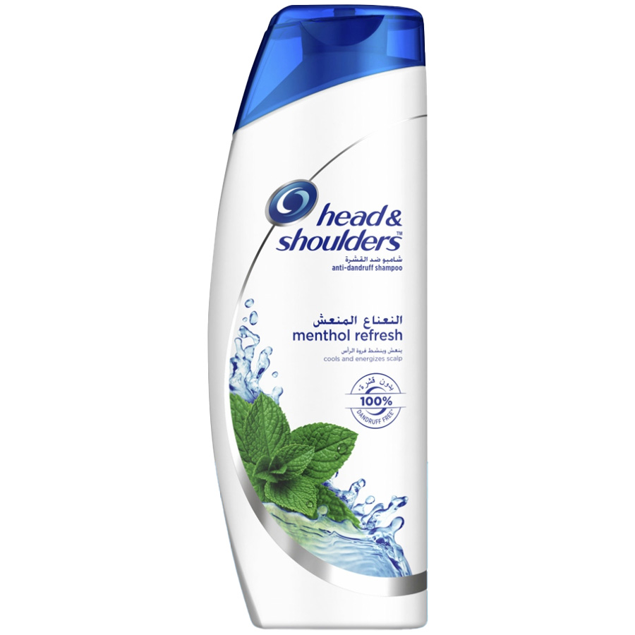 HEAD & SHOULDERS SHAMPOO 400 ML MENTHOL REFRESH (SAUDI ARABIA)