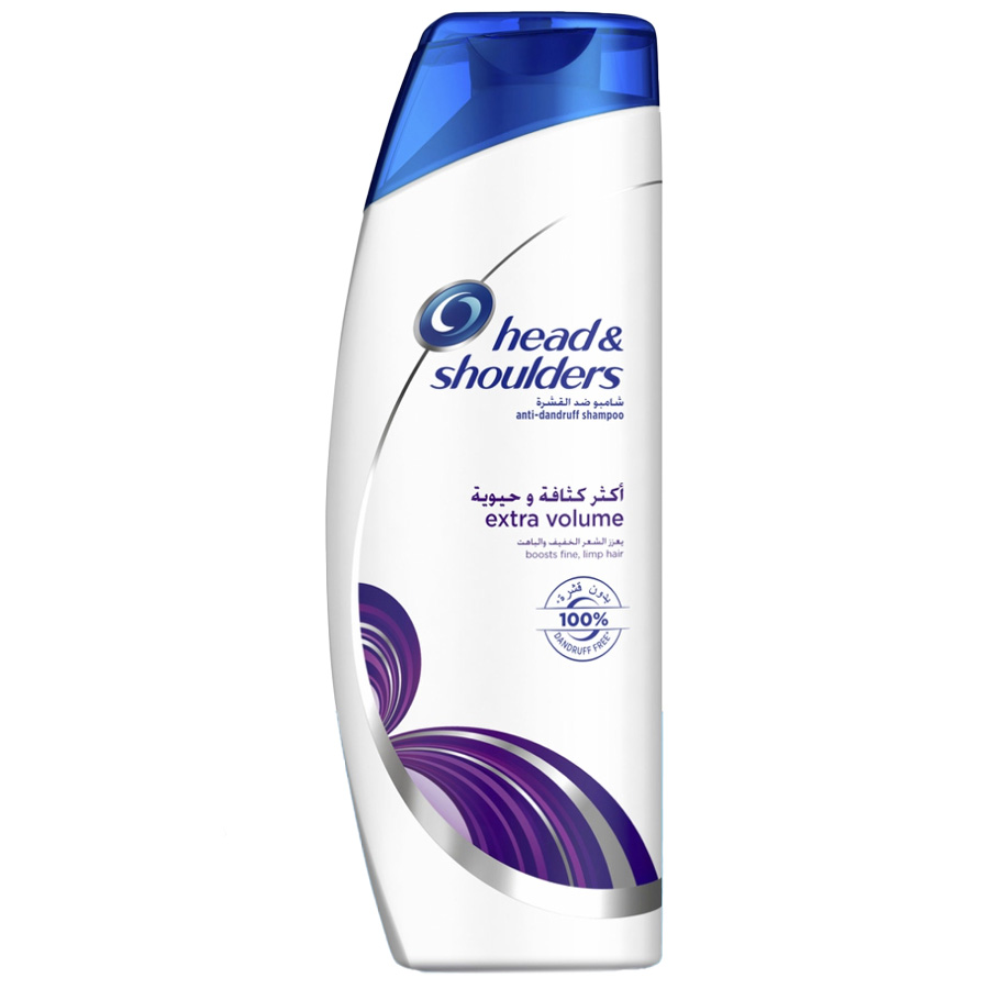 HEAD & SHOULDERS SHAMPOO 400ML EXTRA VOLUME (SAUDI ARABIA)