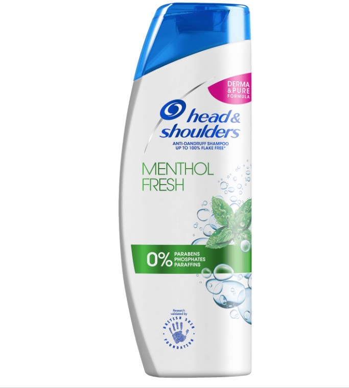 HEAD & SHOULDERS SHAMPOO 7 OZ / 200 ML MENTHOL
