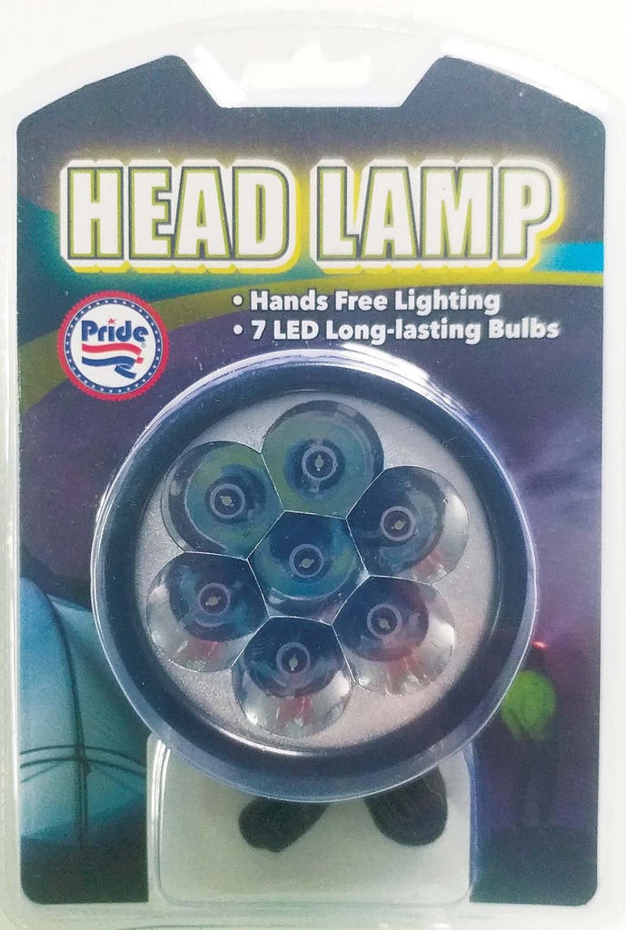 HEADLAMP 3.2 IN 7 LED