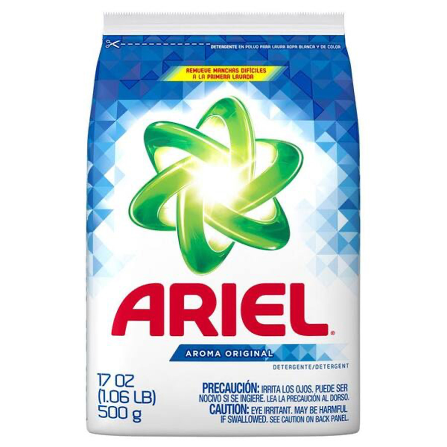 ARIEL POWDER DETERGENT 500 G 2X POWER