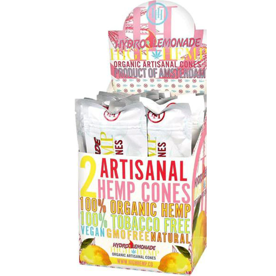 HIGH HEMP CONES 2 CT LEMONADE