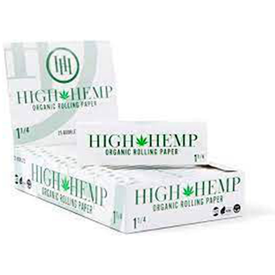 HIGH HEMP ROLLING PAPER 1 CT 1/4