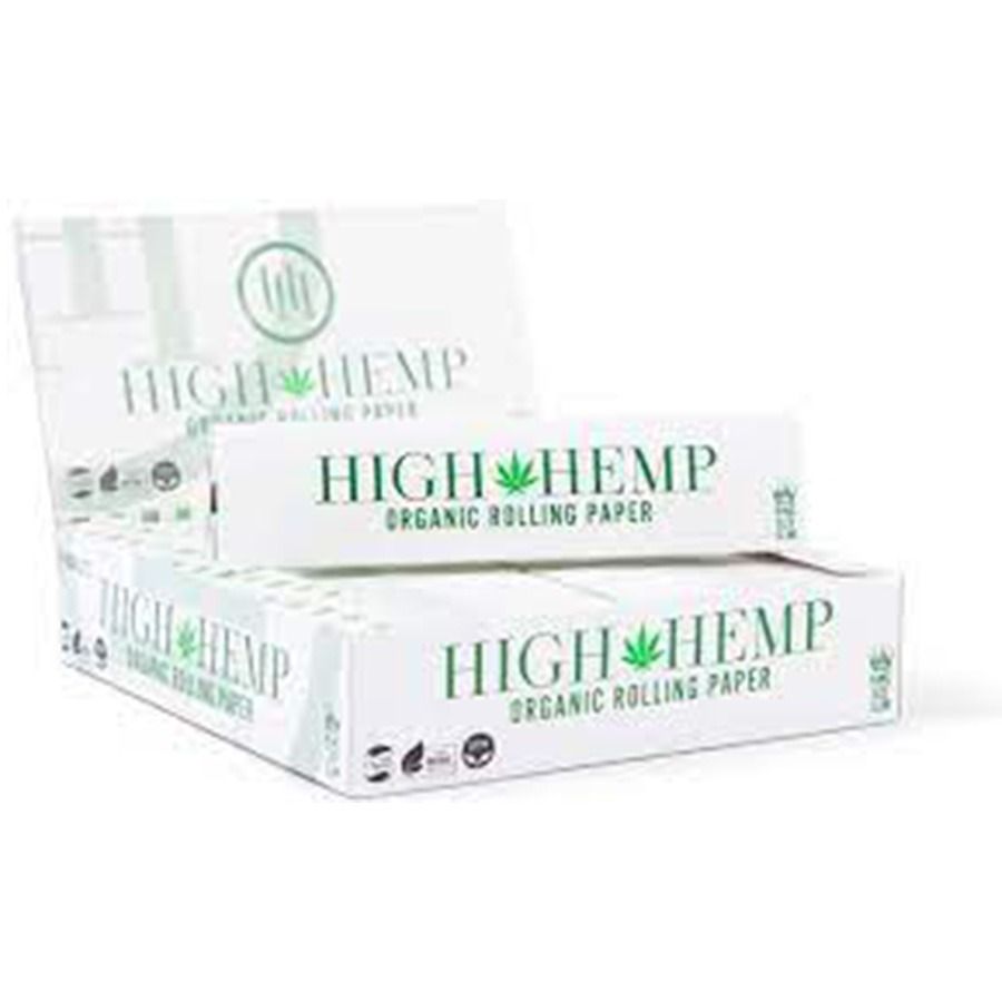 HIGH HEMP ROLLING PAPER 1 CT KING SIZE