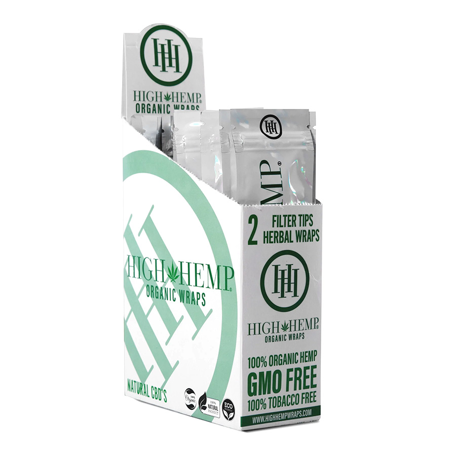 HIGH HEMP WRAPS 2 CT ORIGINAL