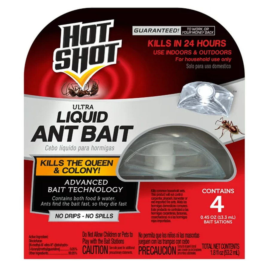 HOT SHOT LIQUID PEST KILLER 0.45 OZ ULTRA ANT BAIT