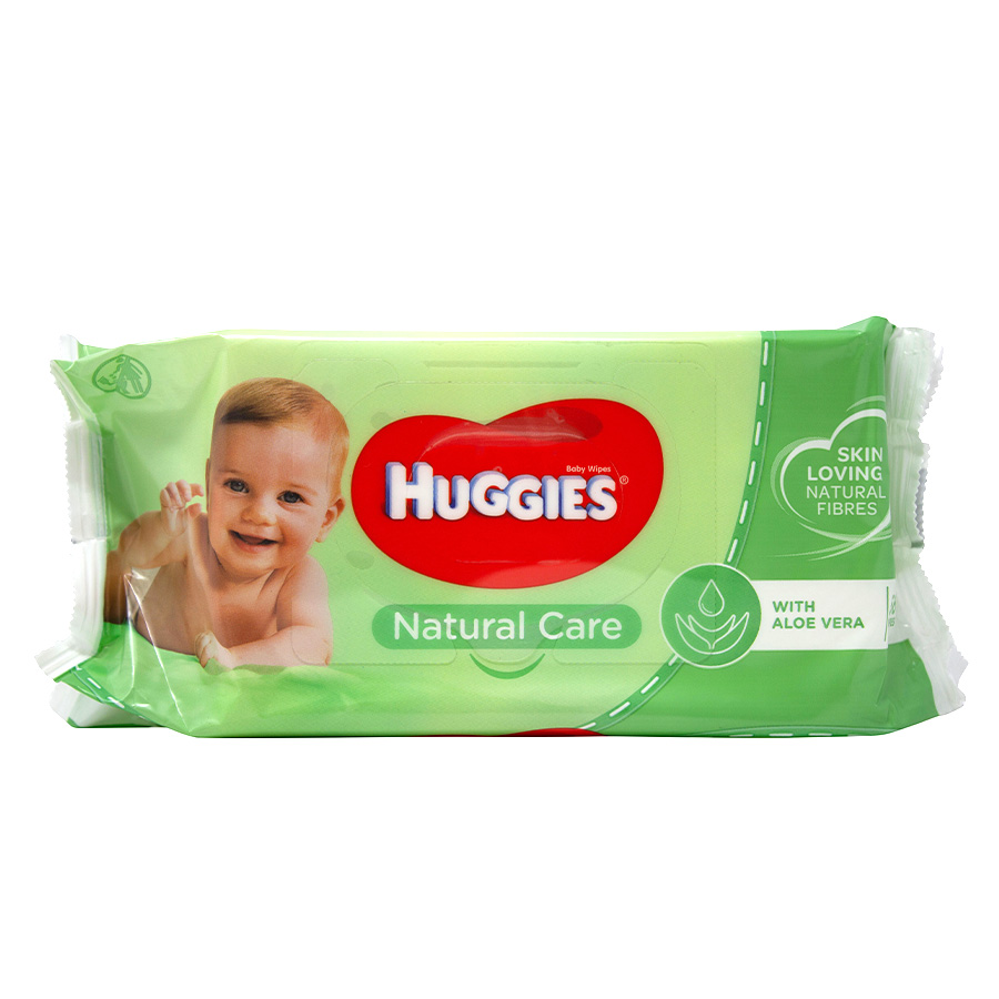 HUGGIES BABY WIPES 56 CT NATURAL CARE