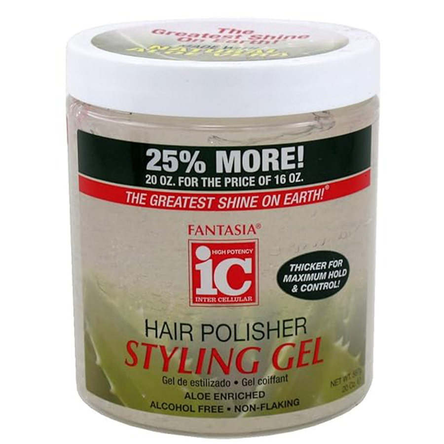 IC HAIR GEL 20 OZ ALOE