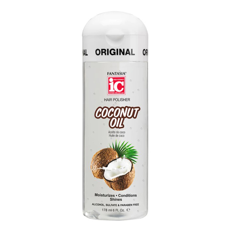 IC HAIR POLISHER 6 OZ COCONUT OIL