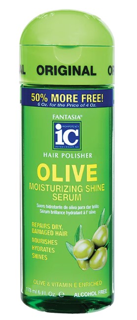 IC HAIR POLISHER 6 OZ OLIVE