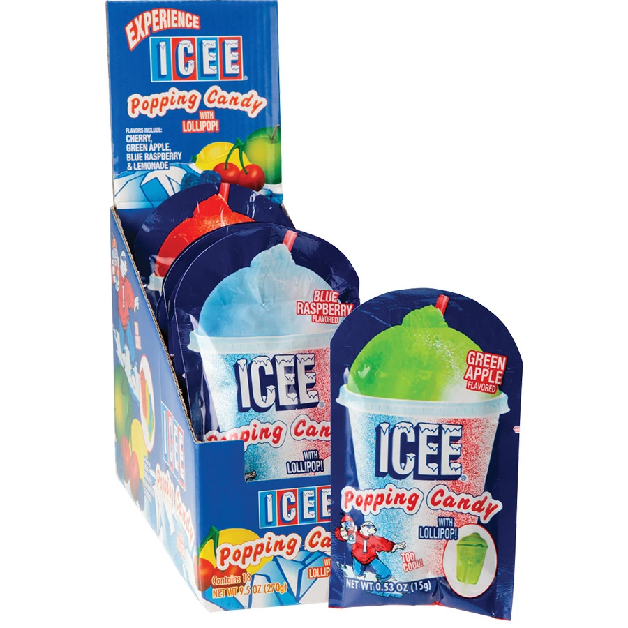 ICEECANDY 0.53 OZ POPPING W/ LOLLIPOP