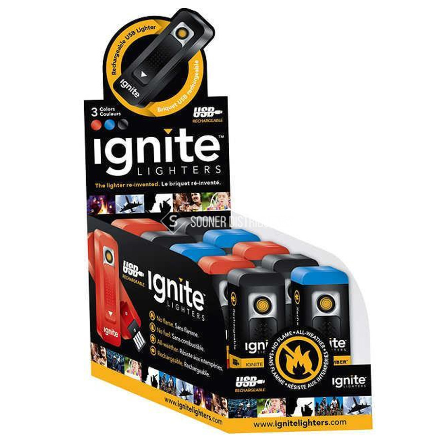 IGNITE LIGHTER 50 CT USB