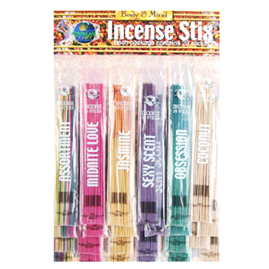 INCENSE AIR FRESHNERS 24 CT BOARD