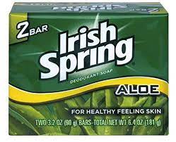 IRISH SPRING BAR SOAP 3.2 OZ 2 PK ALOE
