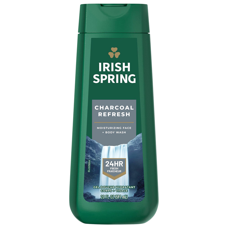 IRISH SPRING BODY WASH 20 OZ PURE FRESH CHARCOAL
