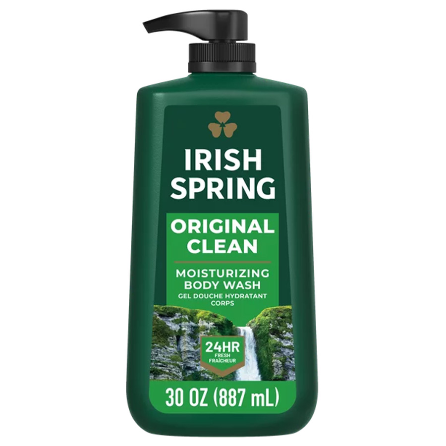 IRISH SPRING BODY WASH 30 OZ ORIGINAL WITH PUMP