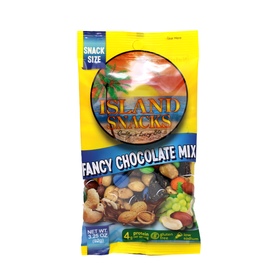 ISLAND SNACKS FANCY CHOCOLATE 3.25 OZ