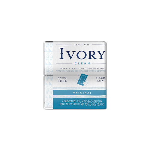 IVORY BAR SOAP 4 OZ 10 PK ORIGINAL