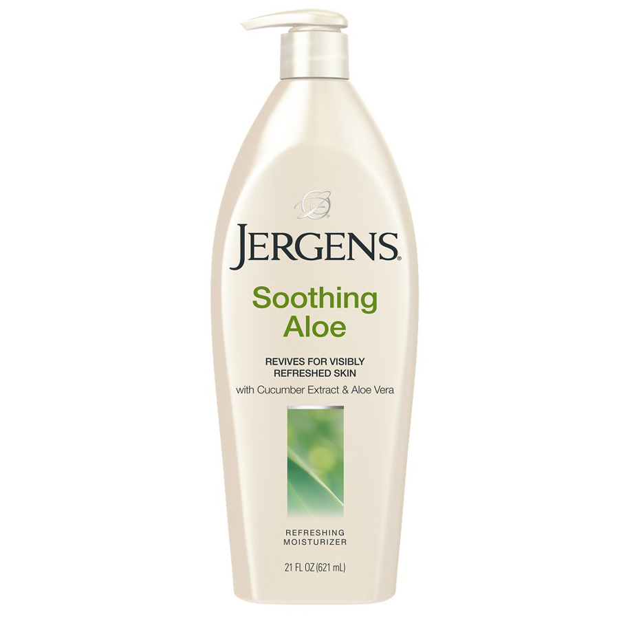 JERGENS BODY LOTION 21 OZ SOOTHING ALOE