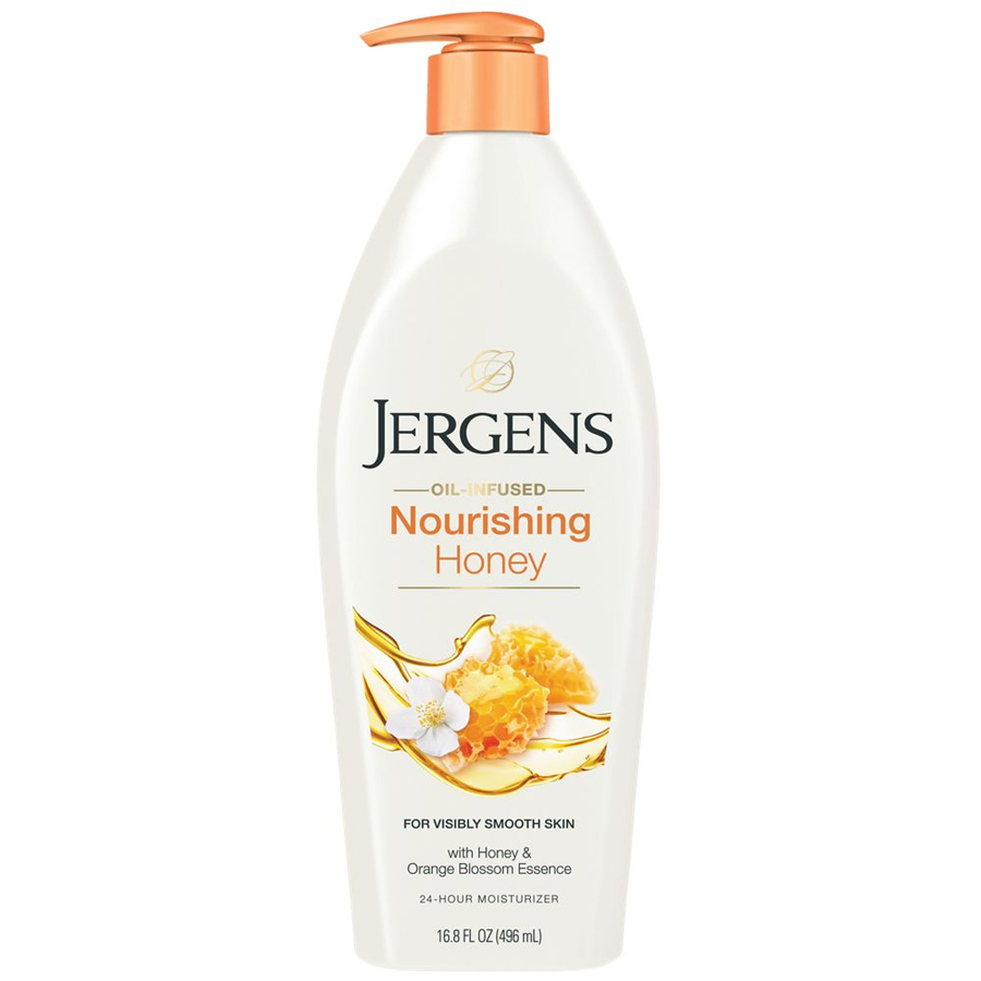 JERGENS MOISTURIZER 16.8 OZ AGE NOURISHING HONEY