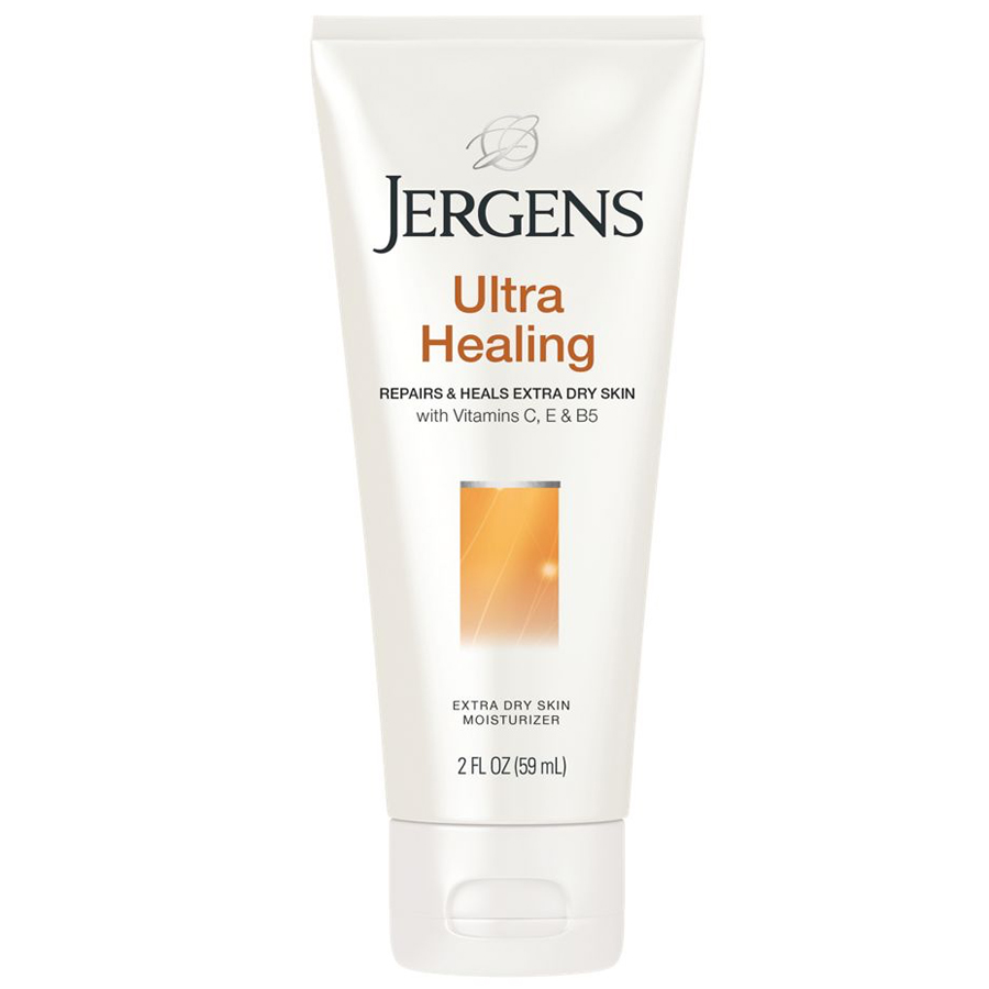JERGENS MOISTURIZER 2 OZ ULTRA HEELING FOR EXTRA DRY SKIN / ORIGINAL CHERRY ALMONDFOR DRY SKIN