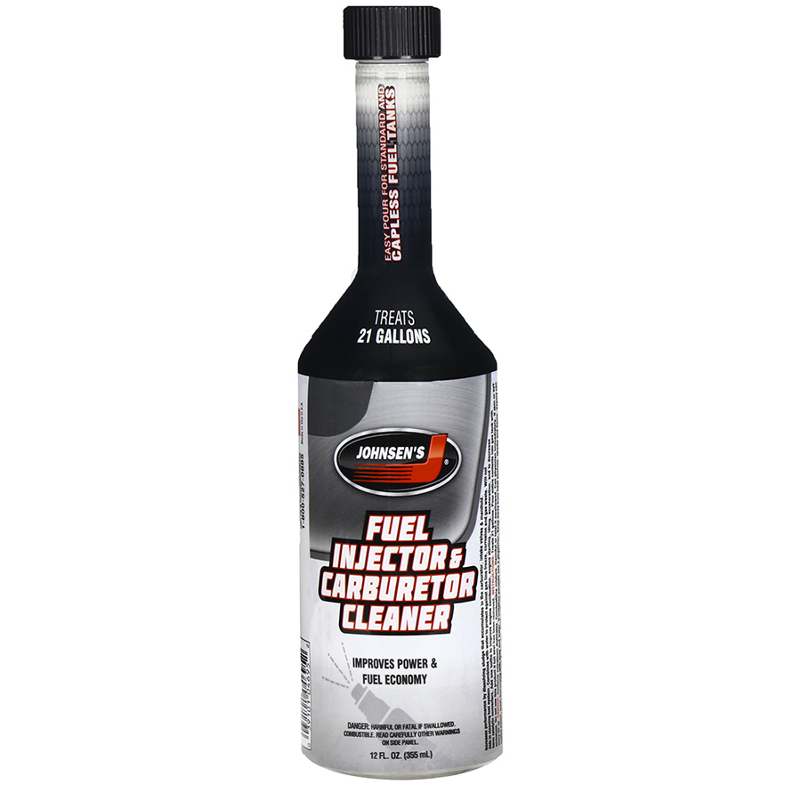 JOHNSENS ADDITIVES 12 OZ FUEL INJECTOR & CARB CLEANER
