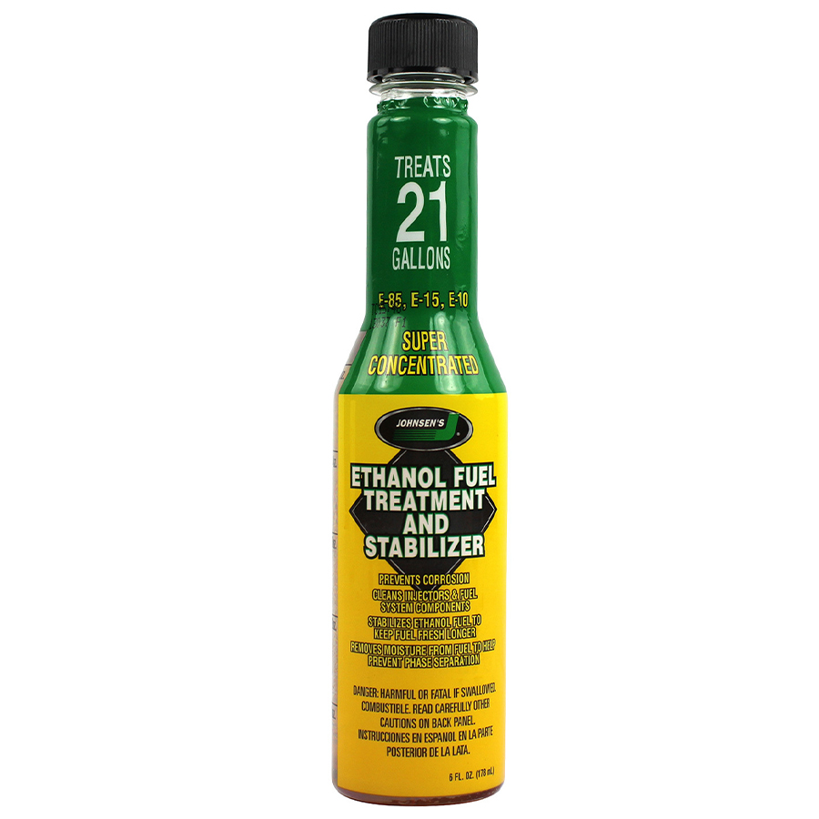 JOHNSENS ETHANOL FUEL TREATMENT 6 OZ SUPER CONCENTRATED