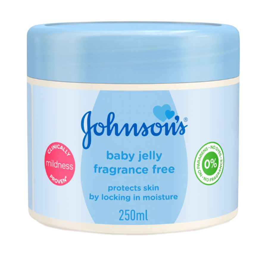 JOHNSONS BABY JELLY 250 ML FRAGRANCE FREE