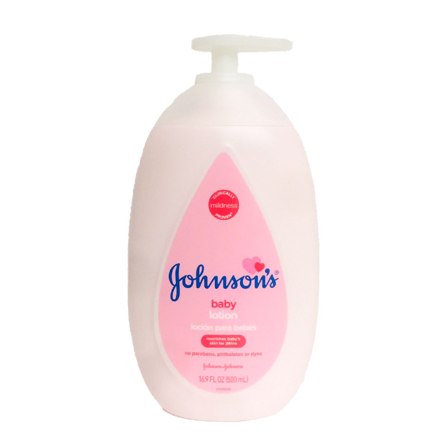 JOHNSON'S BABY LOTION 16.9 OZ PINK