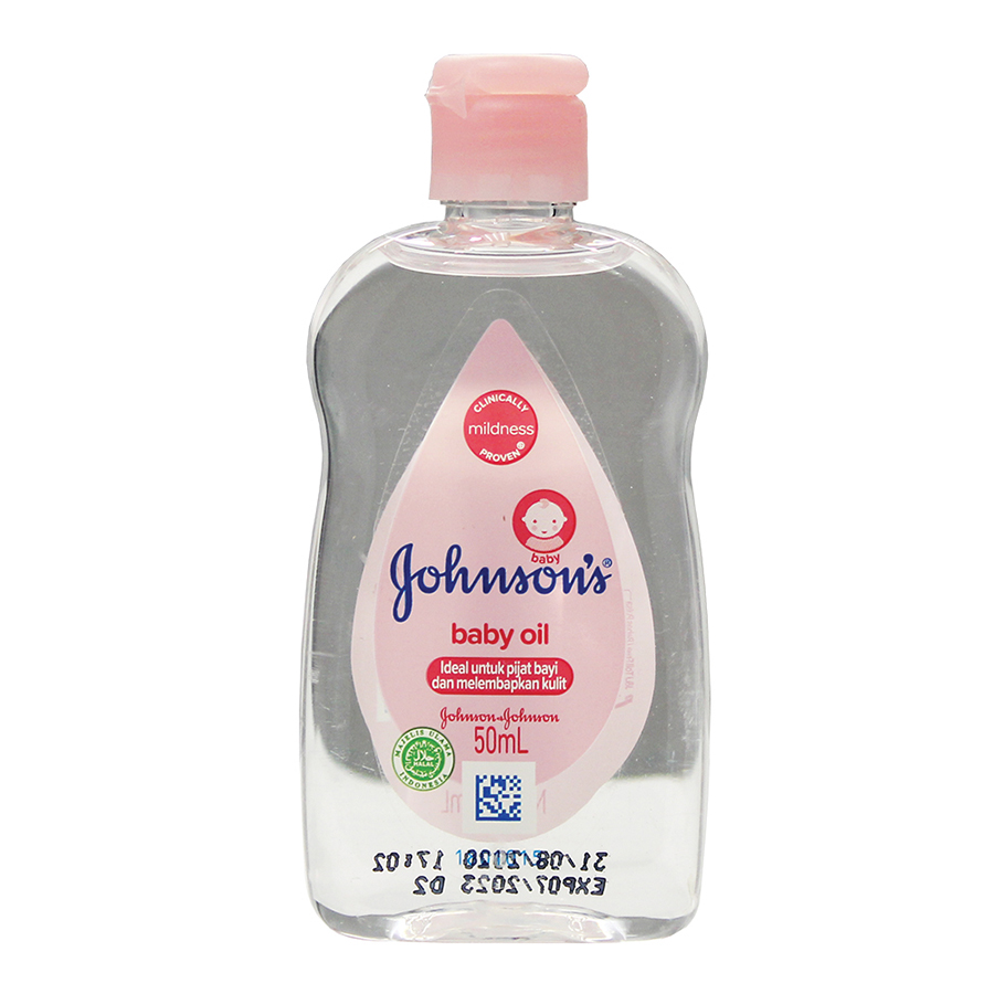 JOHNSON'S BABY OIL 1.7 OZ / 50 ML REGULAR