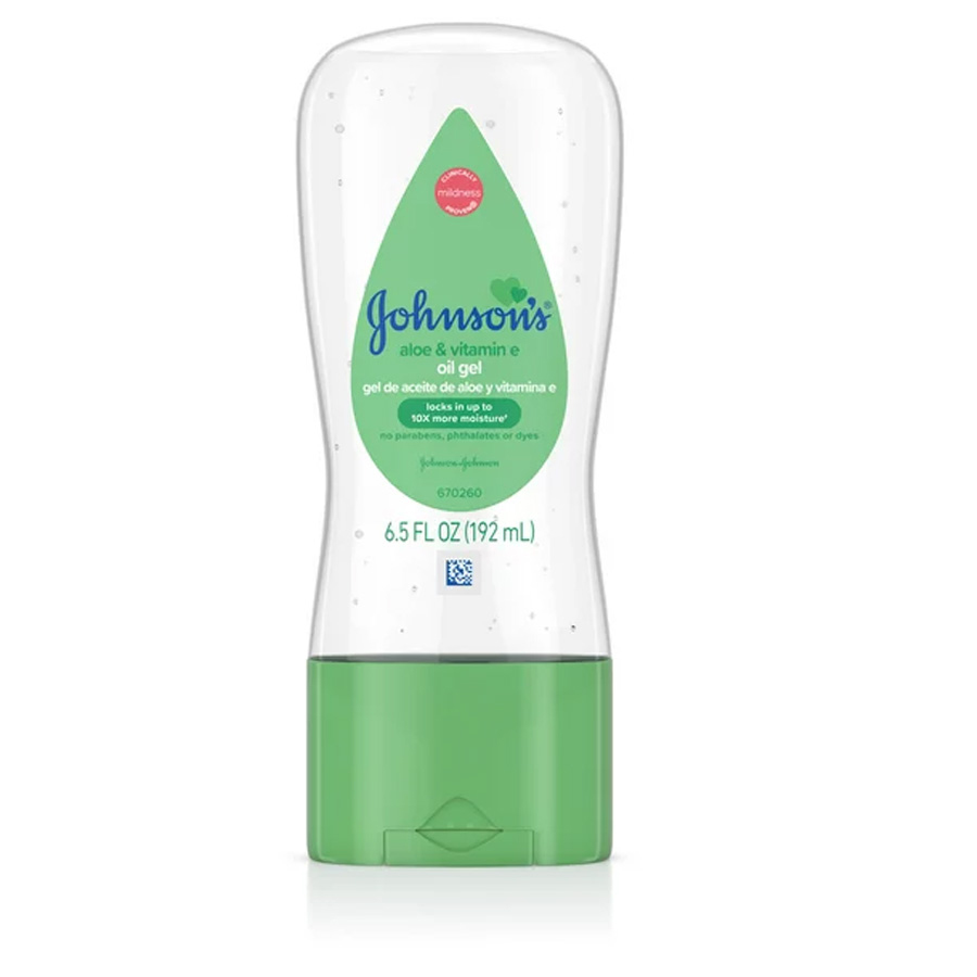 JOHNSON'S BABY OIL 6.5 OZ GEL ALOE