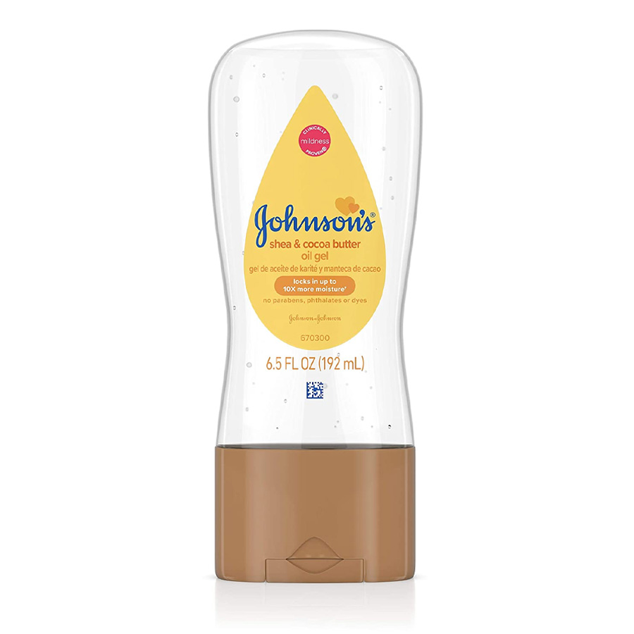 JOHNSON'S BABY OIL 6.5 OZ GEL SHEA & COCO BUTTER