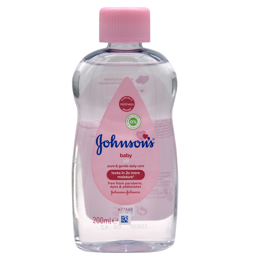 JOHNSON'S BABY OIL 6.8 OZ/200ML ORIGINAL