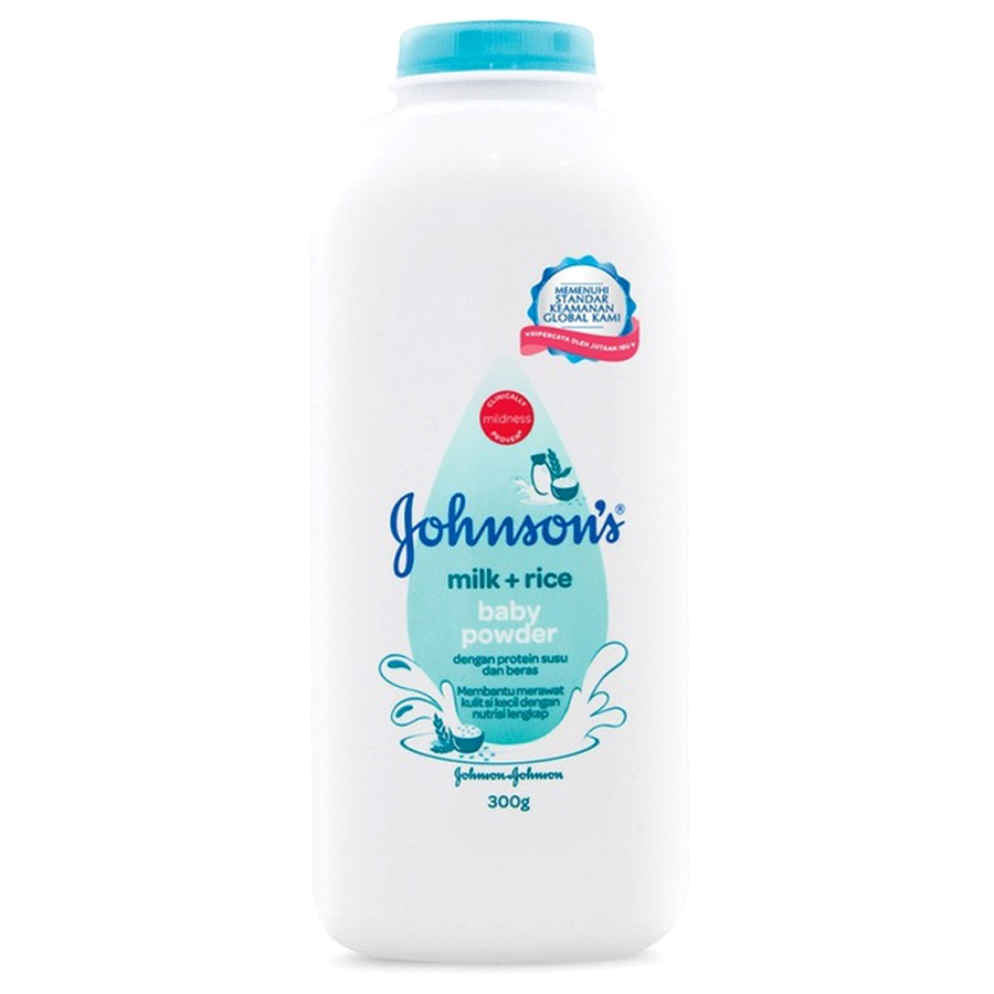 JOHNSON'S BABY POWDER 300 G MILK + RICE UPGRADE