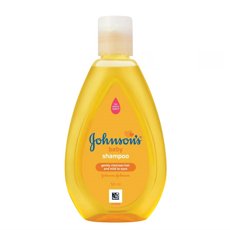 JOHNSON'S BABY SHAMPOO 1.7 OZ / 50 ML GOLD ORIGINAL
