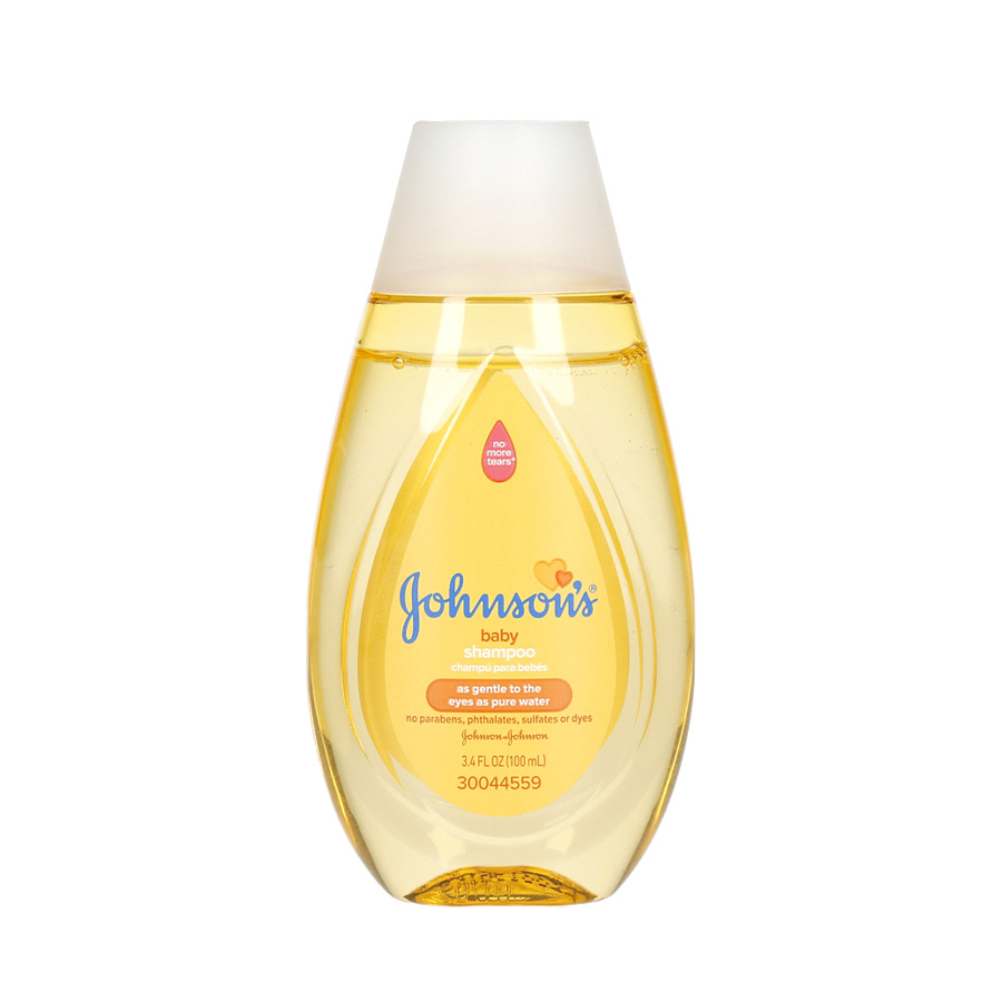 JOHNSON'S BABY SHAMPOO 3.4 OZ / 100 ML GOLD ORIGINAL