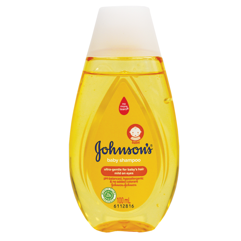 JOHNSON'S BABY SHAMPOO 3.4 OZ / 100 ML GOLD ORIGINAL
