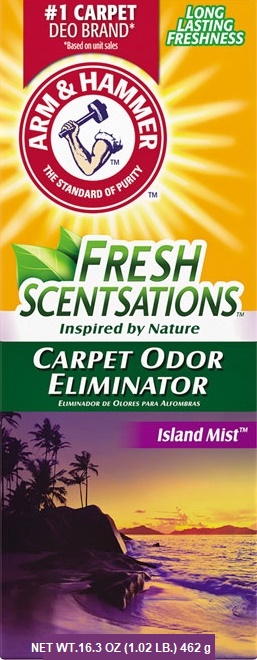 ARM & HAMMER CARPET ODR ELEM 16.3 OZ ISLAND MIST