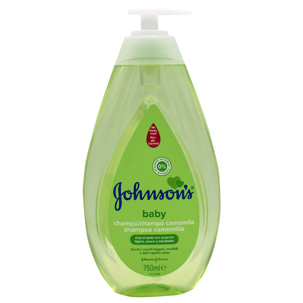 JOHNSON'S BABY SHAMPOO 750 ML CHALMOMILE