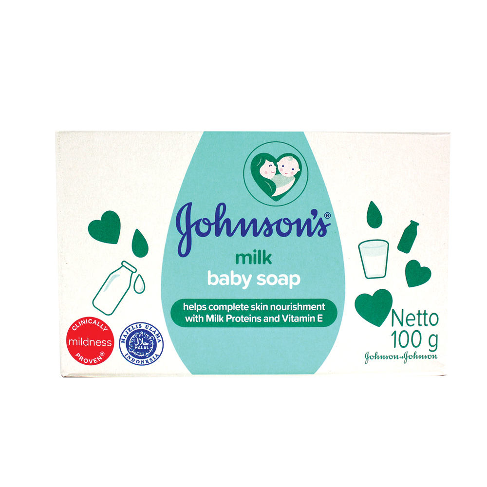 JOHNSON'S BABY SOAP 75 G MILK