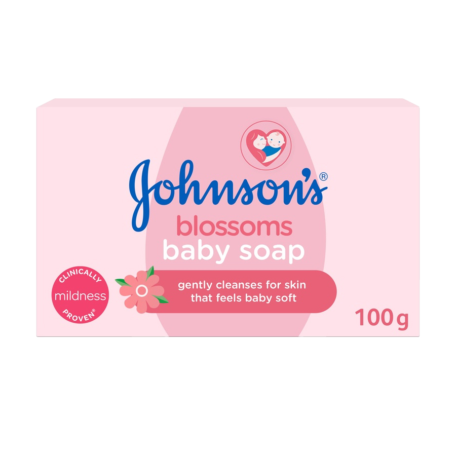 JOHNSON'S BABY SOAP BLOSSOMS 75 G (PINK)