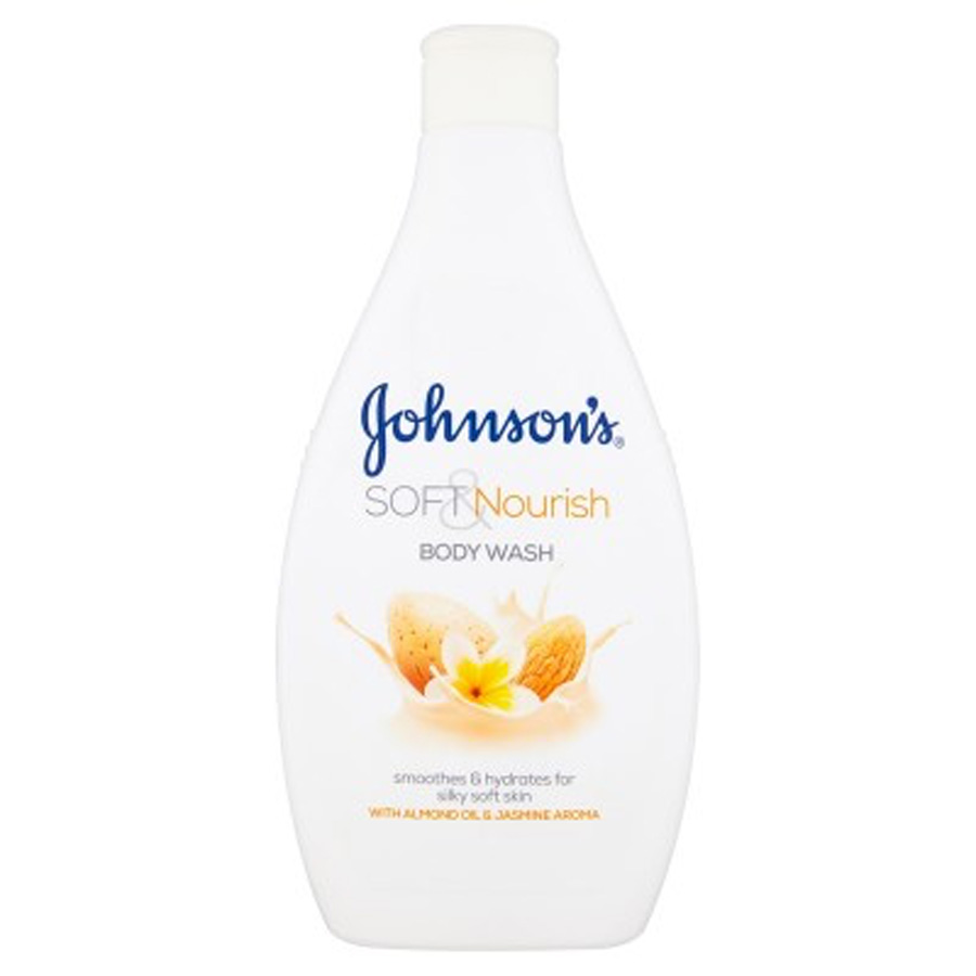 JOHNSON'S BODY WASH 400 ML SOFT & NOURISH