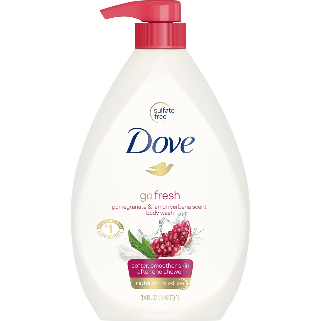 JOHNSON'S BODY WASH 750 ML POMEGRANTE