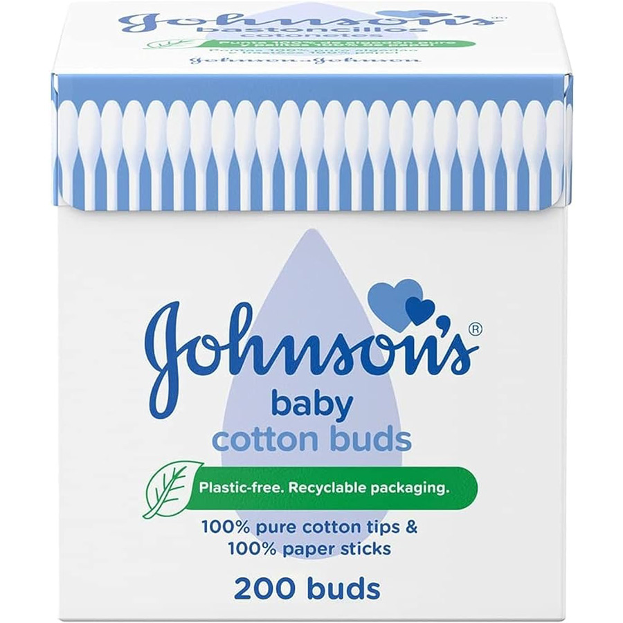JOHNSON'S COTTON BUDS 200 CT COTTON FIOC