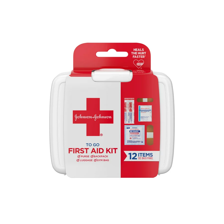 JOHNSON'S FIRST AID KIT 12 CT (12 ITEMS)